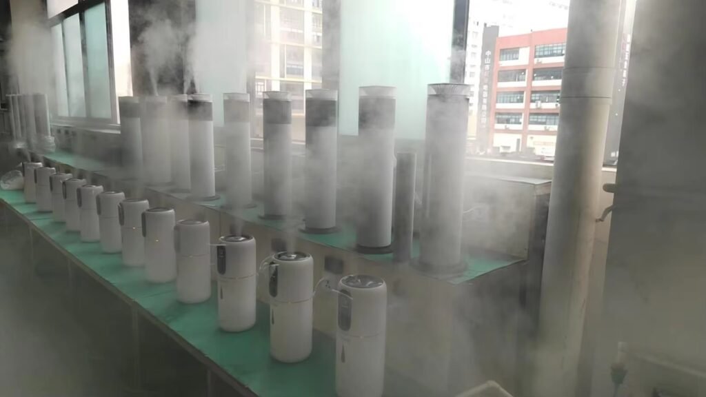 Workshop Humidifier Mist Test function