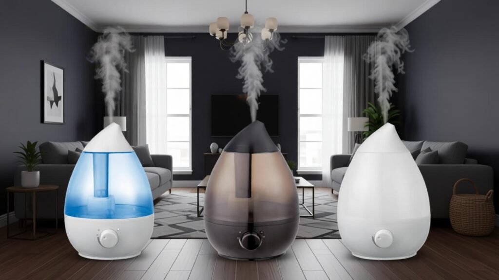 Water Drop Night Light Humidifier